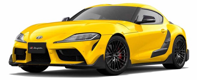 2019 Toyota Supra gets carbon fiber jewelry care of TRD image