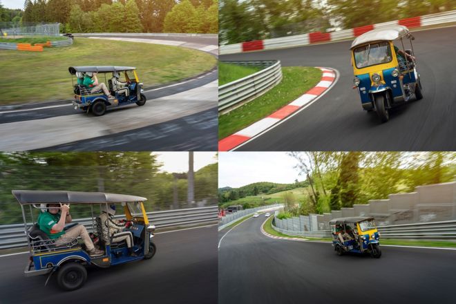 Guess how long it took a tuk-tuk to lap the N&uuml;rburgring image
