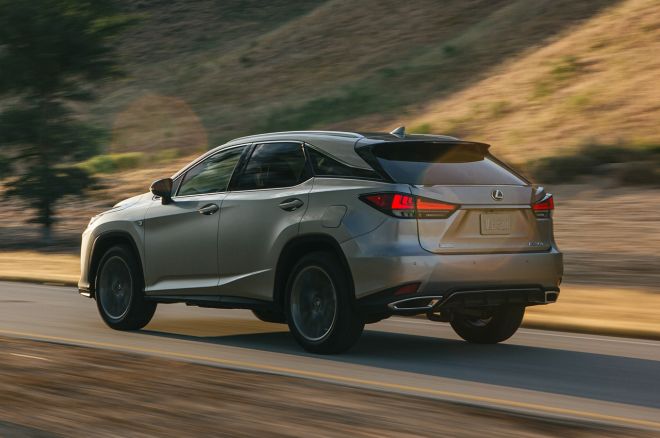 2020 Lexus RX facelift image