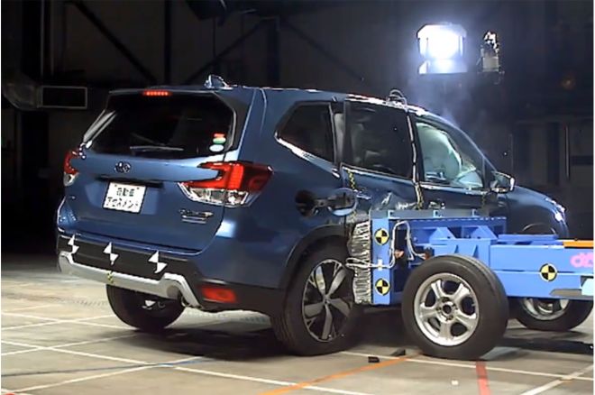 Subaru Forester achieves maximum five-star safety rating from JNCAP image