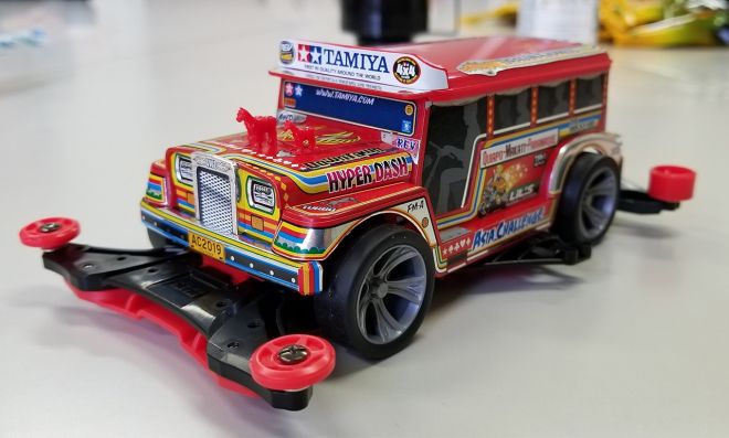 Philippine Jeepney is new Tamiya Mini 4WD 