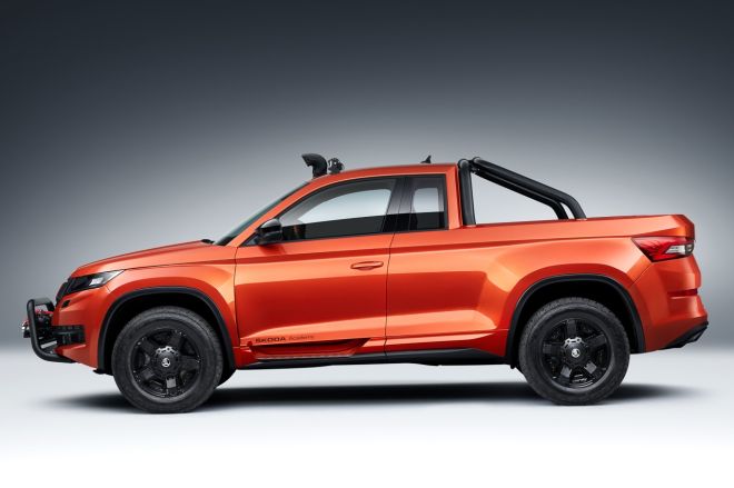 This cool pickup truck from Skoda was designed by students image