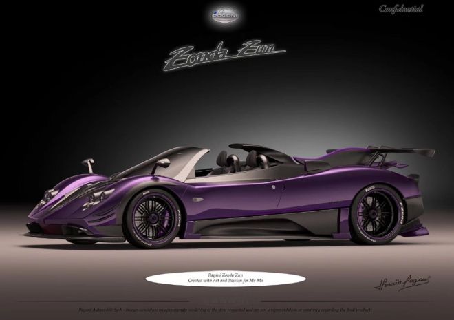 Pagani has built yet another one-off Zonda... image