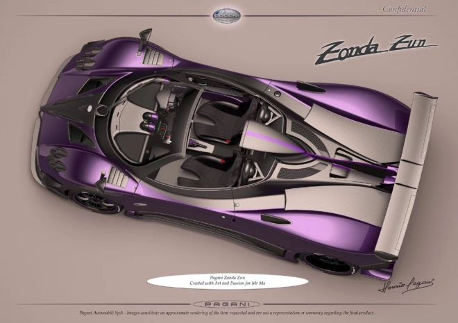 Pagani has built yet another one-off Zonda... image