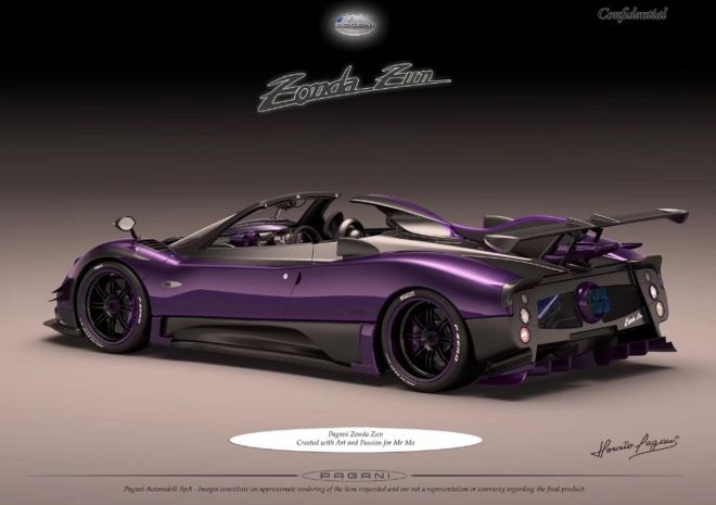 Pagani has built yet another one-off Zonda... image