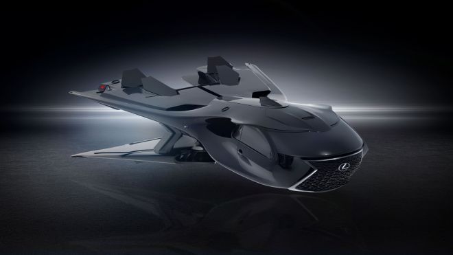 Lexus QZ 618 is the future spaceship we want to fly image