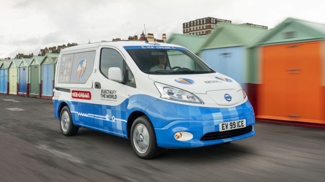 Nissan&rsquo;s all-electric ice cream van is the sorbetero of the future image