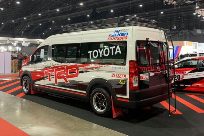 This Toyota Hiace is TRD
