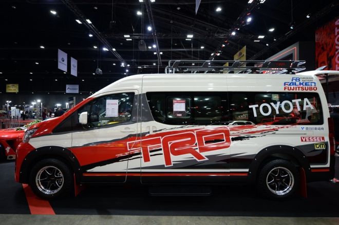This Toyota Hiace is TRD