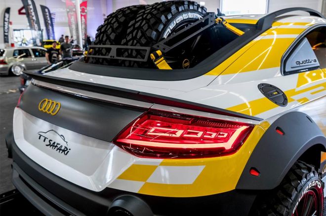 Audi TT Safari is one mean off-road machine image