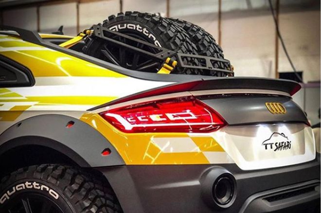 Audi TT Safari is one mean off-road machine image