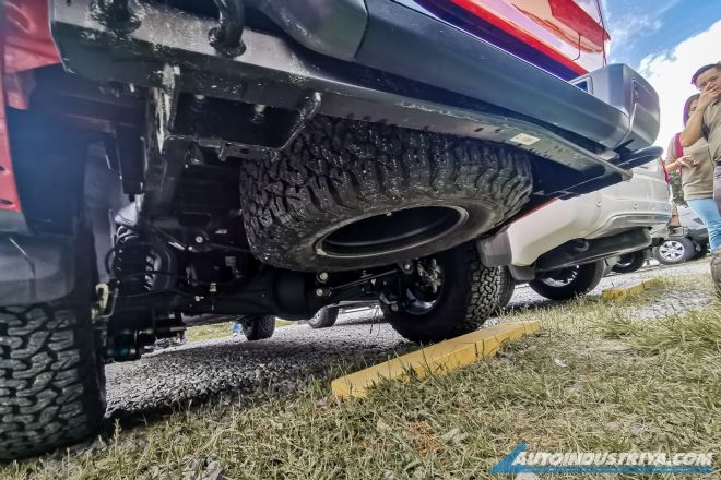 We drove the 2019 Ford Ranger Raptor on lahar with the exhaust ripped out image