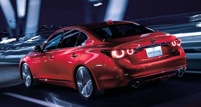 2020 Nissan Skyline looks like a four-door GT-R...sort of image