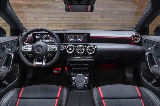Carry all your stuff in the 420 HP Mercedes-AMG CLA 45 Shooting Brake image