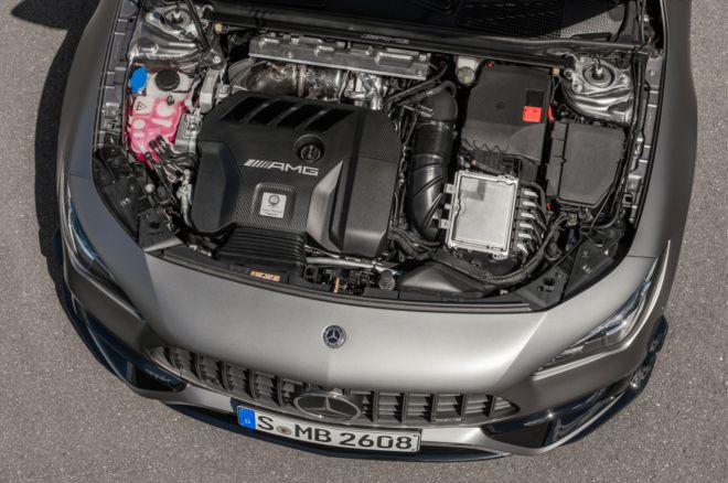 Carry all your stuff in the 420 HP Mercedes-AMG CLA 45 Shooting Brake image