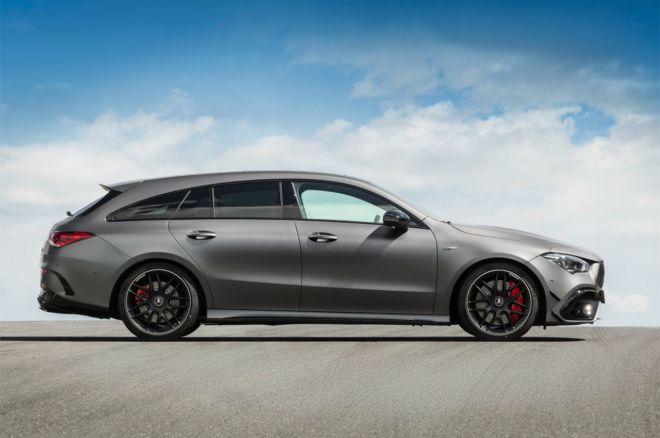 Carry all your stuff in the 420 HP Mercedes-AMG CLA 45 Shooting Brake image