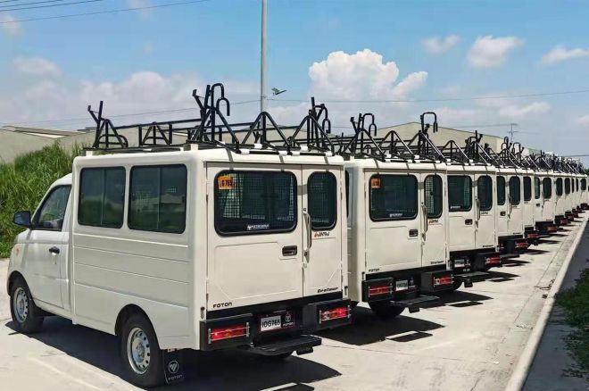 Foton hands a dozen Gratour MTs to telecommunications firm image