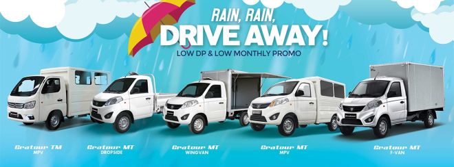 Bring home an all-new Foton for as low as Php 48,000 all-in image