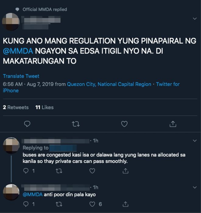 Bus commuters are pissed off at MMDA for Yellow Lane Policy image