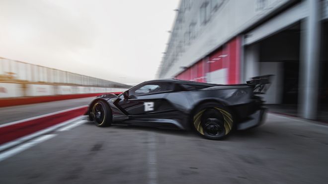 950 HP Tushek TS 900 H Apex is the lightest hypercar on the road image