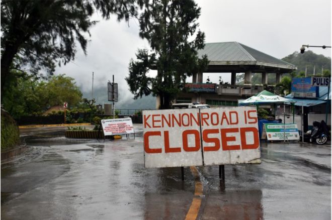 Kennon Road indefinitely closed to the public after massive landslide image