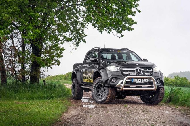 Modified Mercedes-Benz X-Class is ready to get down & dirty image