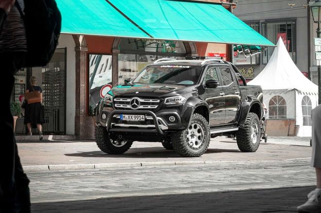 Modified Mercedes-Benz X-Class is ready to get down & dirty image