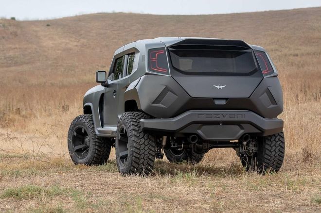 The Rezvani Tank X is a 1,000 HP Wrangler on steroids image