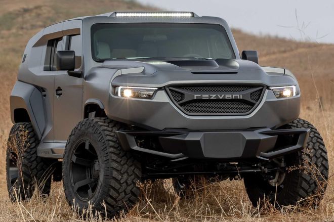 The Rezvani Tank X is a 1,000 HP Wrangler on steroids image