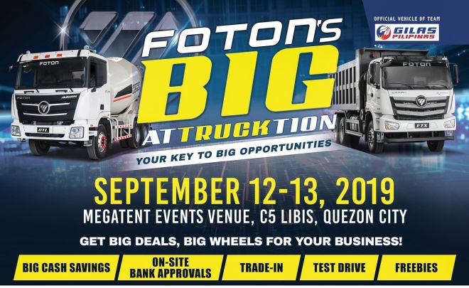 Foton Truck PR image