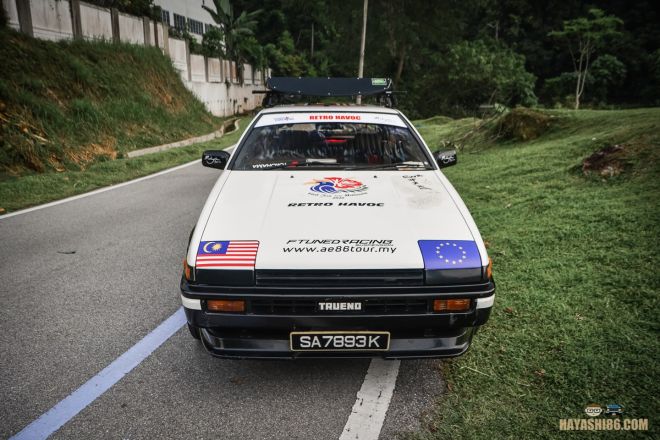 Man drives Toyota AE86 from Malaysia to Germany to marry his love image