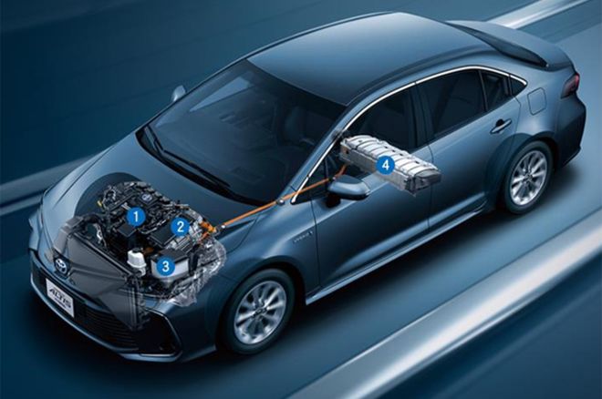 Toyota Corolla Alti Hybrid image