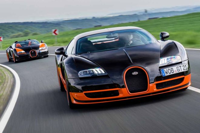 Audi, Volkswagen, Bugatti won