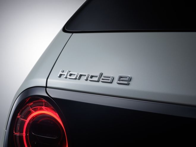 This is the all-electric Honda e