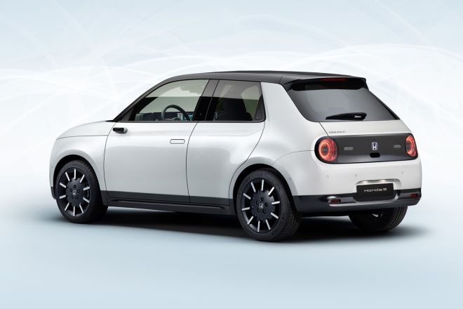 This is the all-electric Honda e