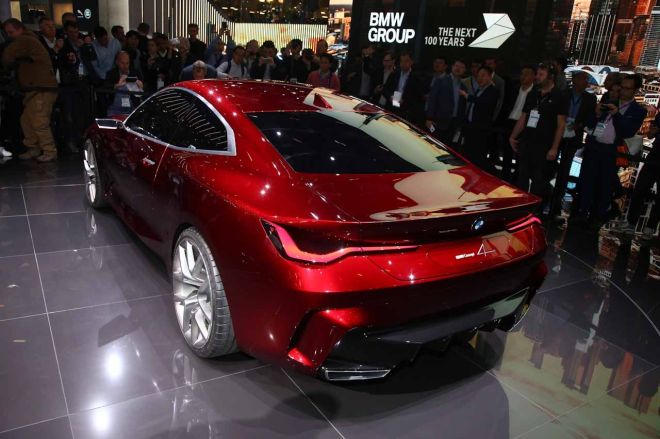 The BMW Concept 4 has the mother of all kidney grills image