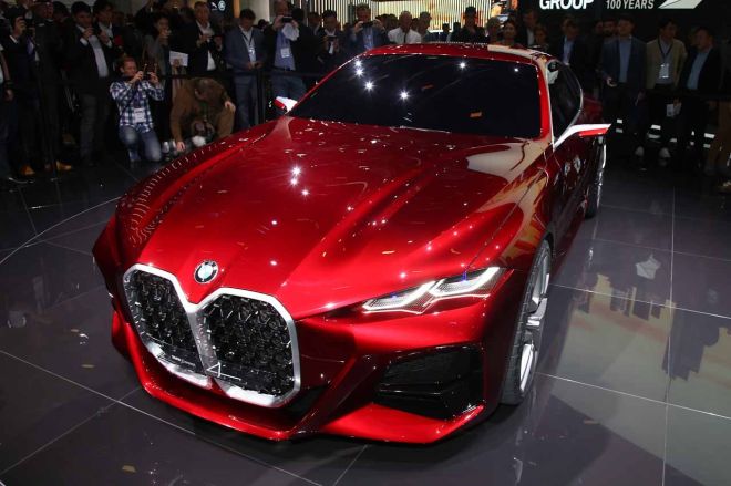 The BMW Concept 4 has the mother of all kidney grills image