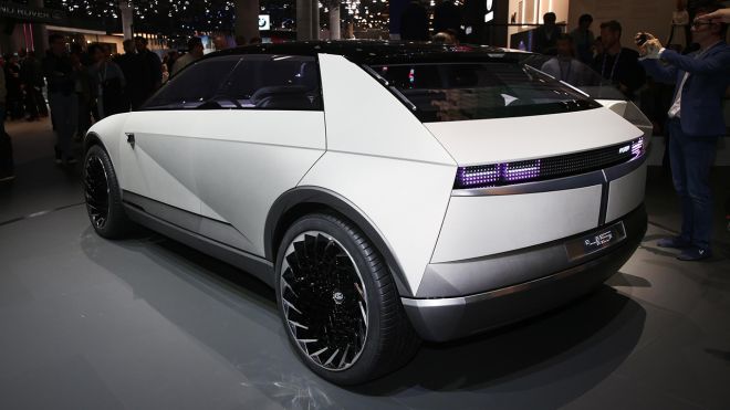Retro-looking 45 concept previews Hyundai