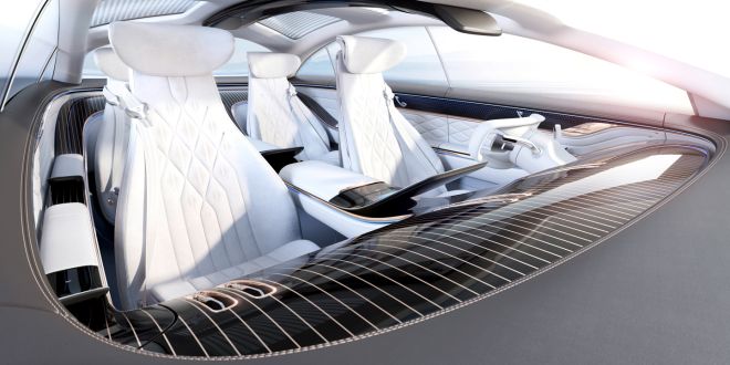 Mercedes-Benz Vision EQS is an electric S-Class of the future image