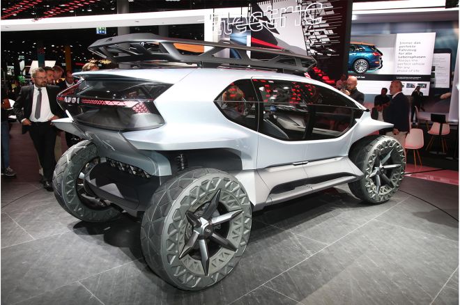This EV concept from Audi can go off-road all by itself image