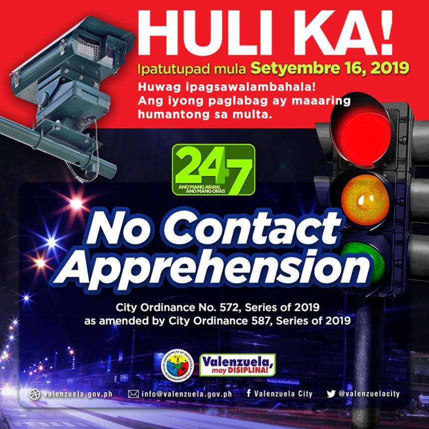 Valenzuela to motorists: we are watching you image