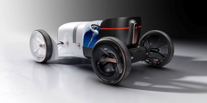 Vision Mercedes Simplex is one cool retro concept image