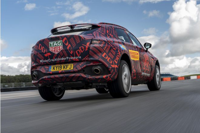 Aston Martin DBX SUV is almost ready for December debut image