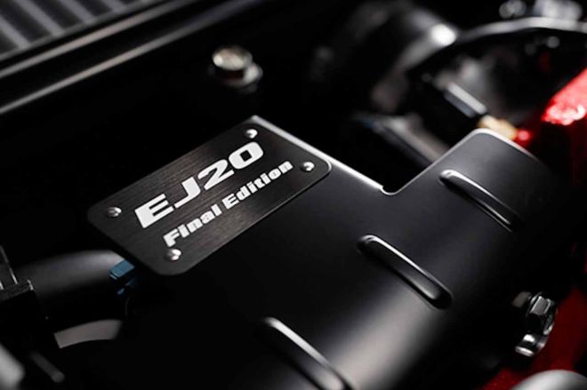 End of an era: Subaru WRX STI EJ20 Final Edition revealed image