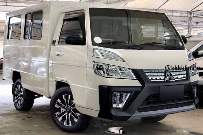 Someone rendered what the 2019 Mitsubishi L300 should look like image