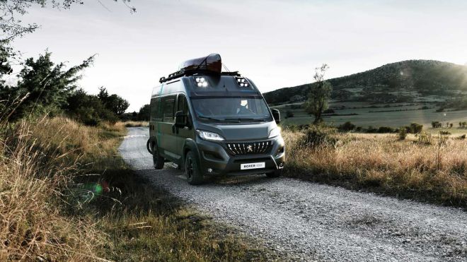 Peugeot Boxer 4x4 concept lets you go camping anywhere image