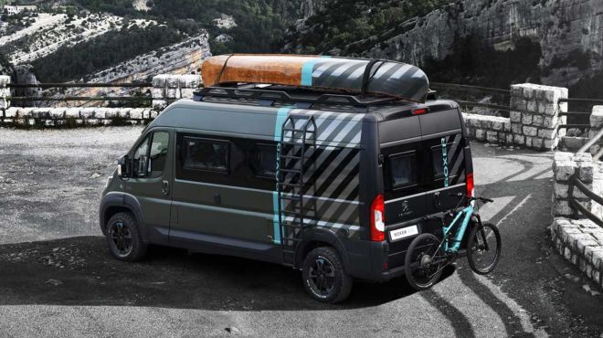 Peugeot Boxer 4x4 concept lets you go camping anywhere image