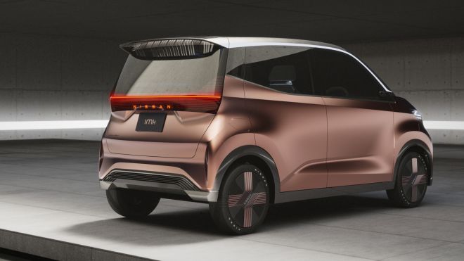 Nissan IMk Concept is one cute (and pink) electric city car image