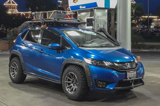 Honda Fit off-road image