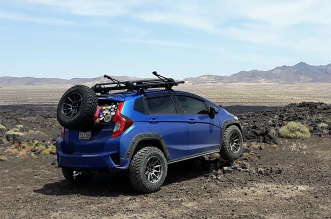 Honda Fit off-road image
